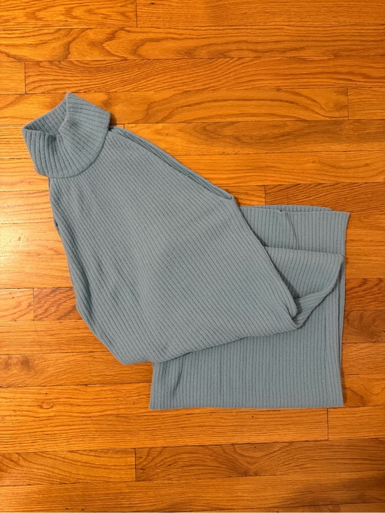 Zara Dresses & Skirts - Ribbed Turtleneck Sleeveless Sweater Dress